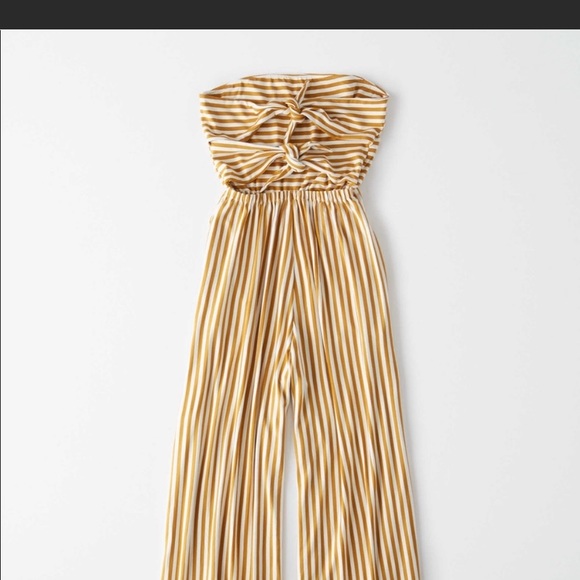 American eagle tie back jumpsuit 💛 - Picture 5 of 9